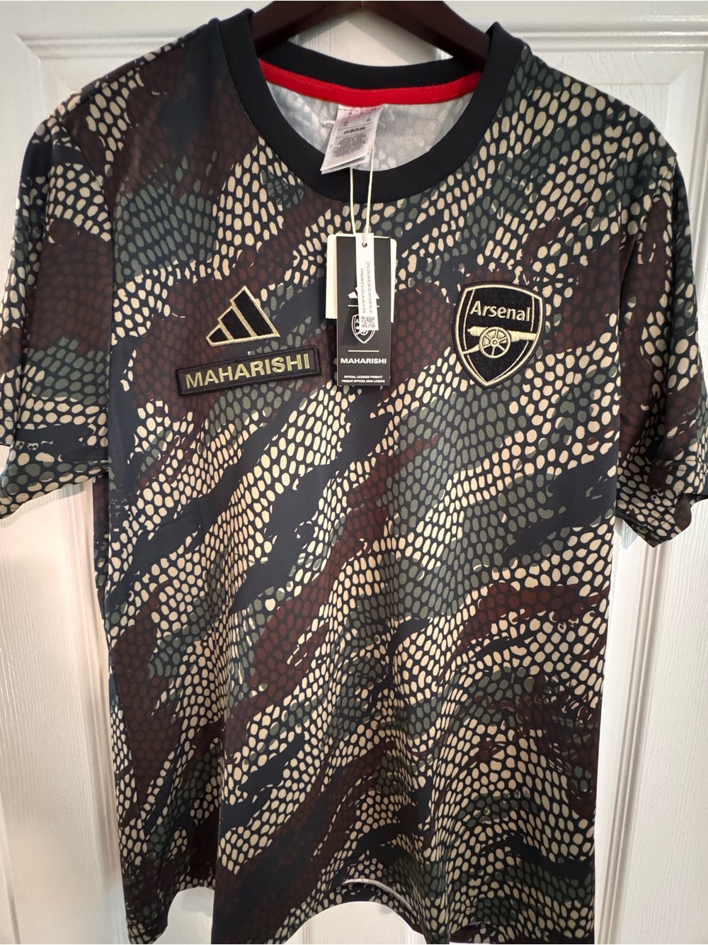 Arsenal by Maharishi Jersey BNWT Size L